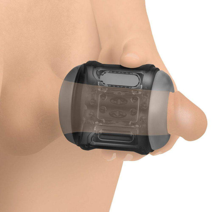 10X Cyber Stroke | Vibrating Masturbator - Cock Stroker - The Dildo Hub