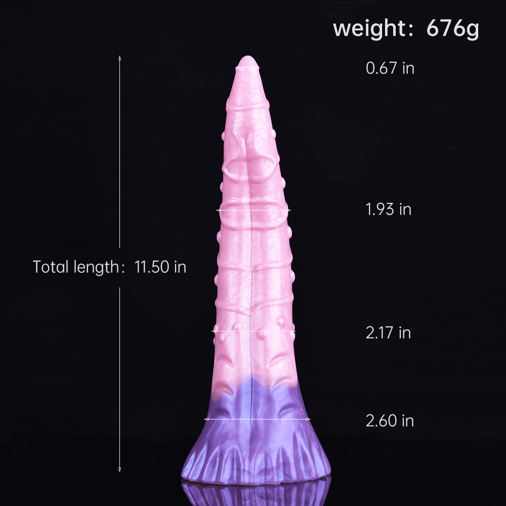 🦑 11.50 Inch Tongue | Tentacle Dildo - Fantasy Dildo - Alien Dildo - The Dildo Hub