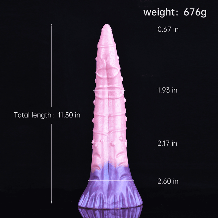 🦑 11.50 Inch Tongue | Tentacle Dildo - Fantasy Dildo - Alien Dildo - The Dildo Hub