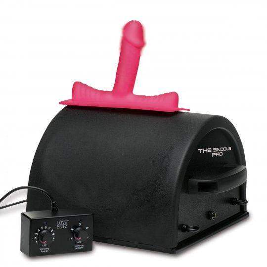 50X Saddle Pro | Fucking Machine - Sex Machine with 4 Attachments - The Dildo Hub