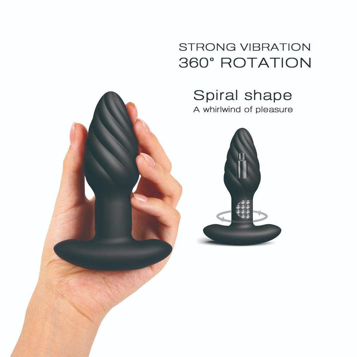 Dorcel 360° Spin Rotating Silicone Butt Plug