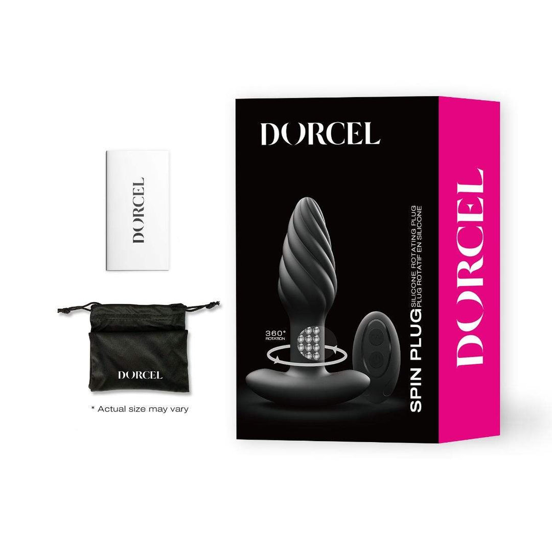 Dorcel 360° Spin Rotating Silicone Butt Plug
