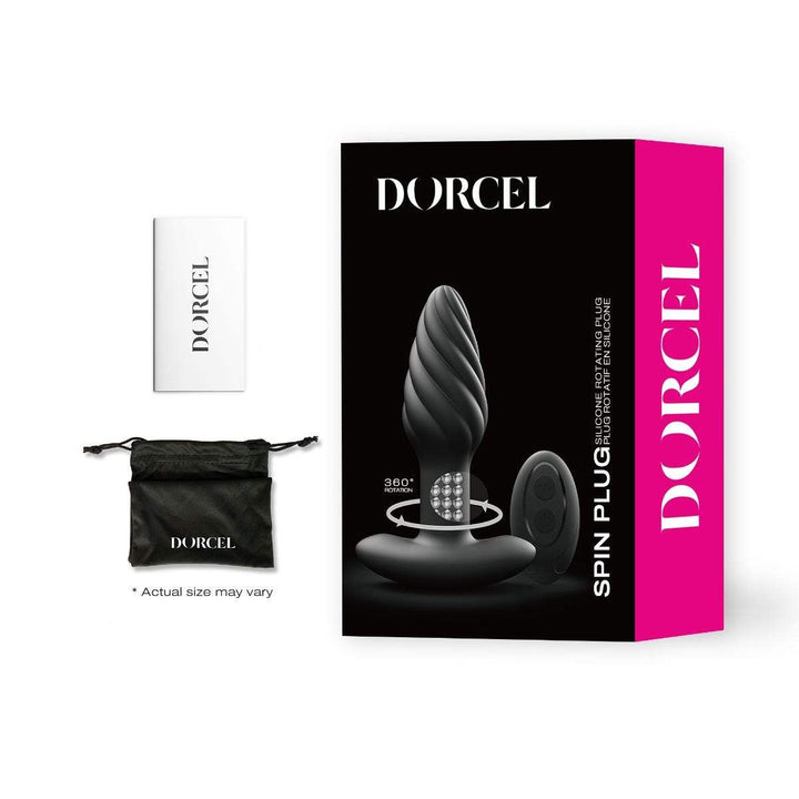 Dorcel 360° Spin Rotating Silicone Butt Plug