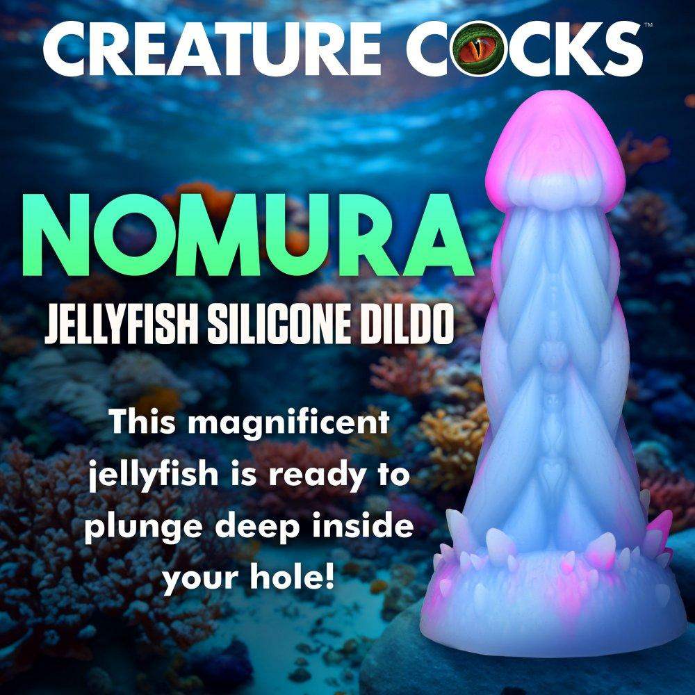 🌊 7.3 Inch Nomura | Tentacle Dildo - Fantasy Dildo - Octopus Dildo - The Dildo Hub