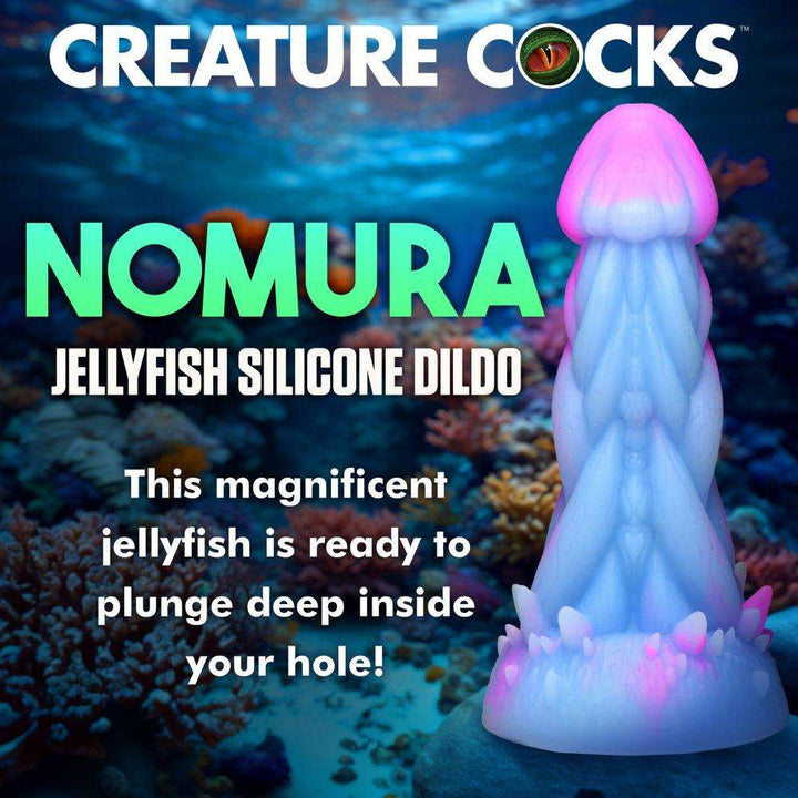 🌊 7.3 Inch Nomura | Tentacle Dildo - Fantasy Dildo - Octopus Dildo - The Dildo Hub