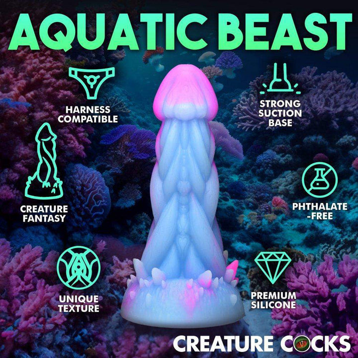 🌊 7.3 Inch Nomura | Tentacle Dildo - Fantasy Dildo - Octopus Dildo - The Dildo Hub