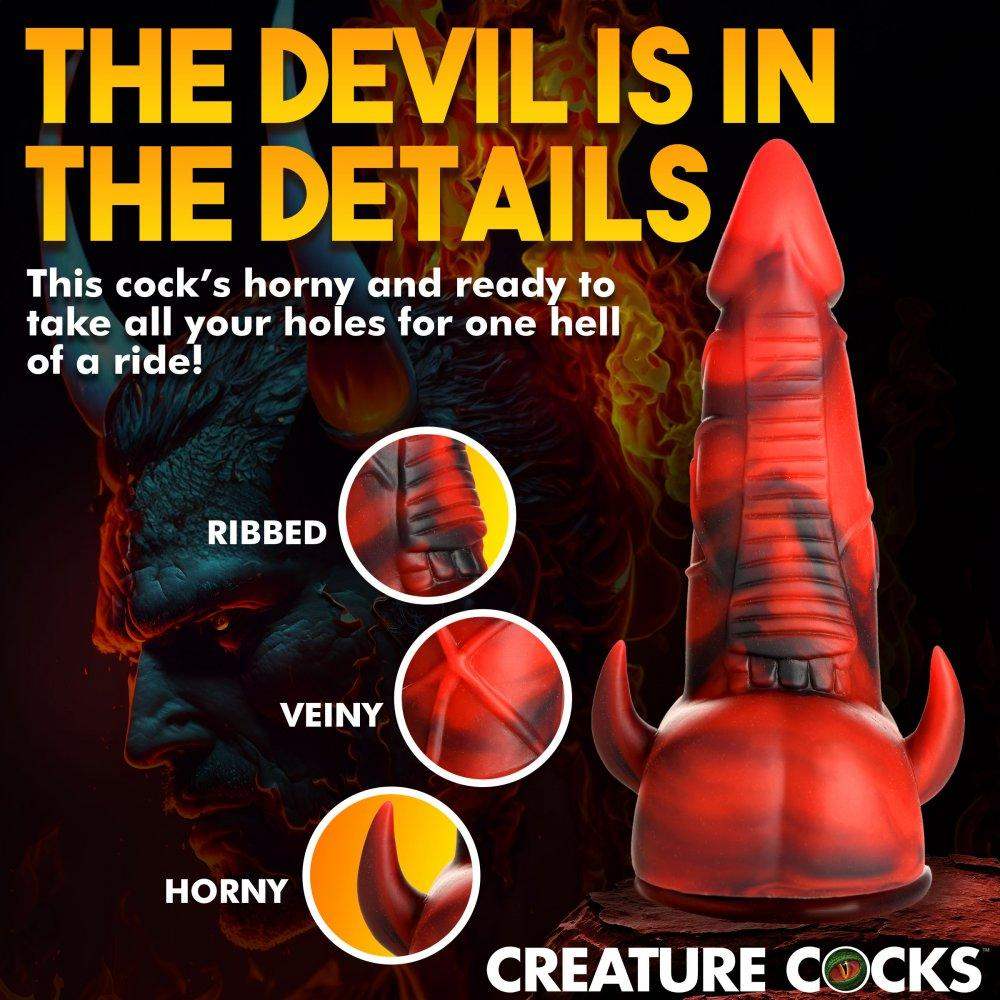 7.5 Inch Devil | Silicone Dragon Dildo - Monster Dildo - The Dildo Hub