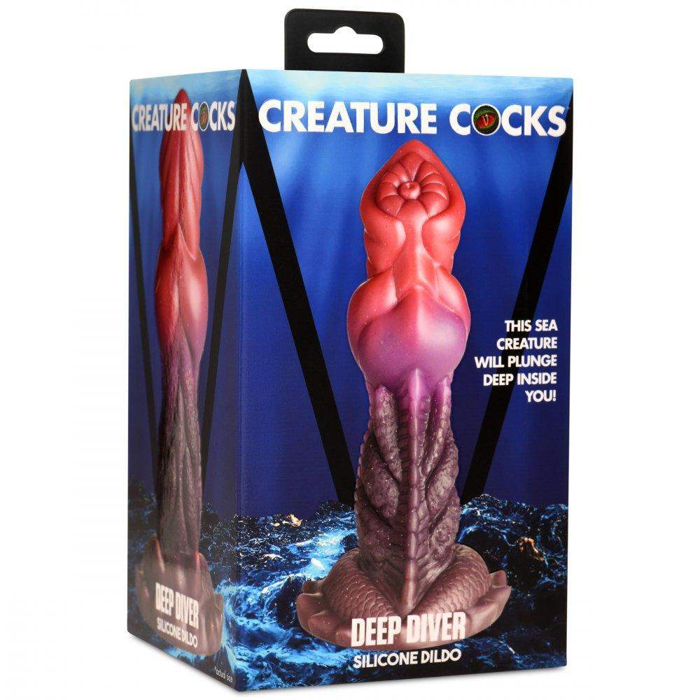 7.6 Inch Deep Diver | Fantasy Dildo - Monster Dildo - Xenomorph Dildo - The Dildo Hub