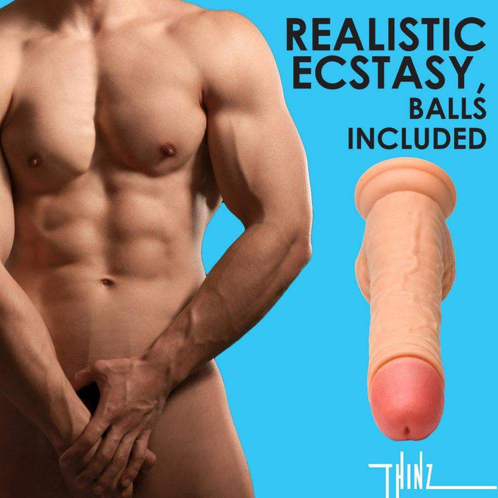 7 Inch Dildo with Foreskin | Realistic Dildo - Lifelike Dildo - The Dildo Hub