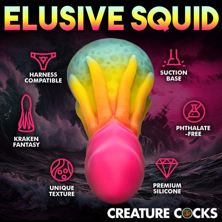 8.1 Inch King Kraken | Tentacle Dildo - Kraken Dildo - The Dildo Hub