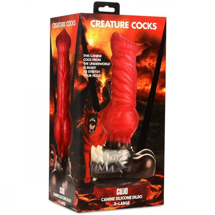 8.25 Inch Cujo | Wolf Dildo - Knot Dildo - Dog Dildo - The Dildo Hub