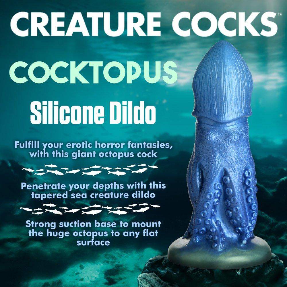 8.4 Inch Cocktopus | Octopus Silicone Dildo - Tentacle Dildo - The Dildo Hub