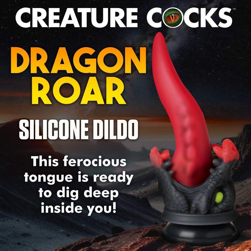 š 8.5 Inch Dragon Roar | Monster Dildo - Dragon Dildo - Fantasy Dildo - The Dildo Hub