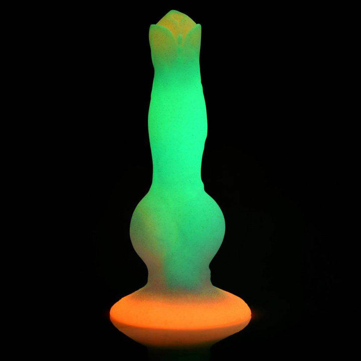 8.5 Inch Space Cock | Glow-in-the-Dark Fantasy Dildo - The Dildo Hub