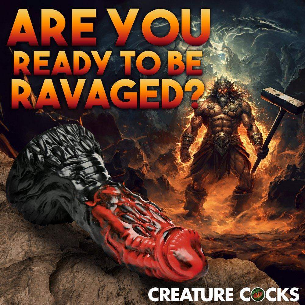 8.8 Inch Vulcan | Monster Dildo - Dragon Dildo - Fantasy Dildo - The Dildo Hub