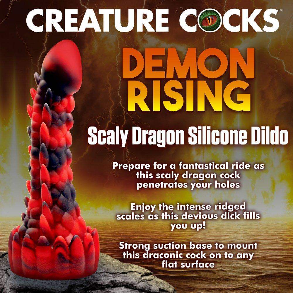 8 Inch Demon | Silicone Dragon Dildo - Monster Dildo - The Dildo Hub