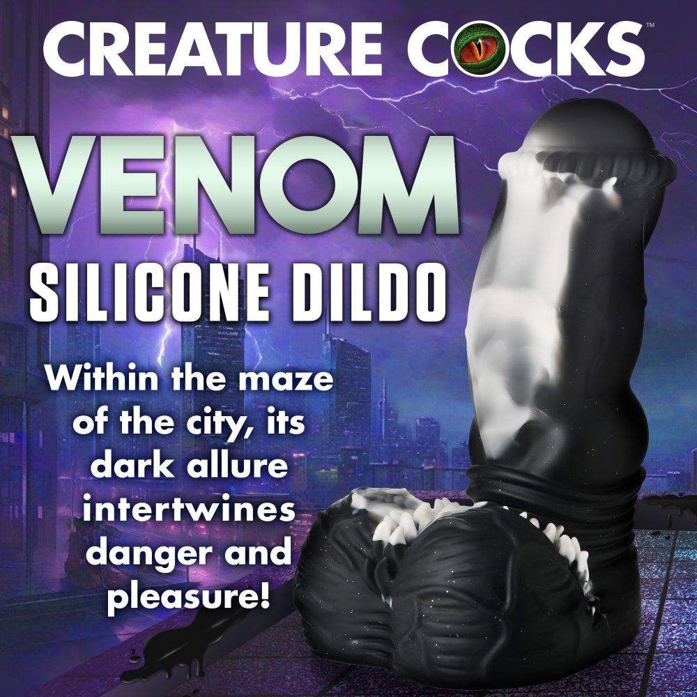8 Inch Venom | Monster Dildo - Alien Dildo - Xenomorph Dildo - The Dildo Hub