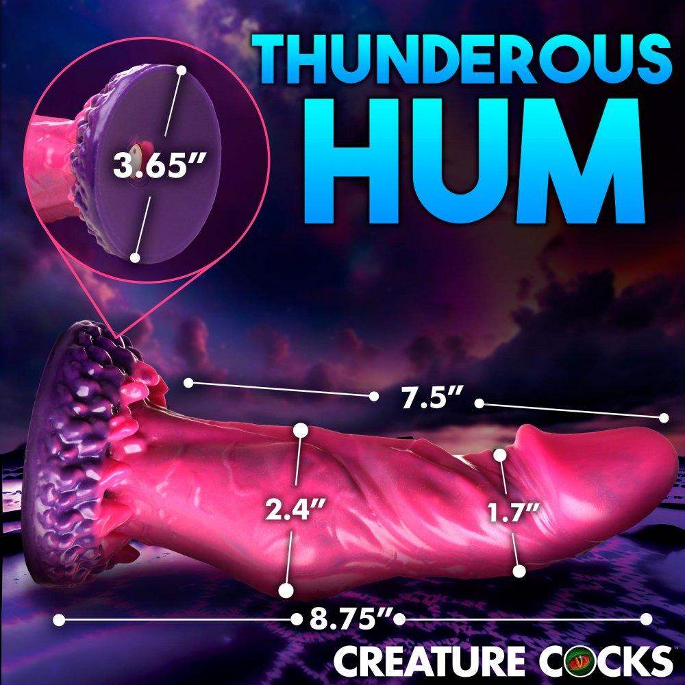 š½ 9.75 Inch Xenox Vibrating Xenomorph Dildo with Remote - The Dildo Hub