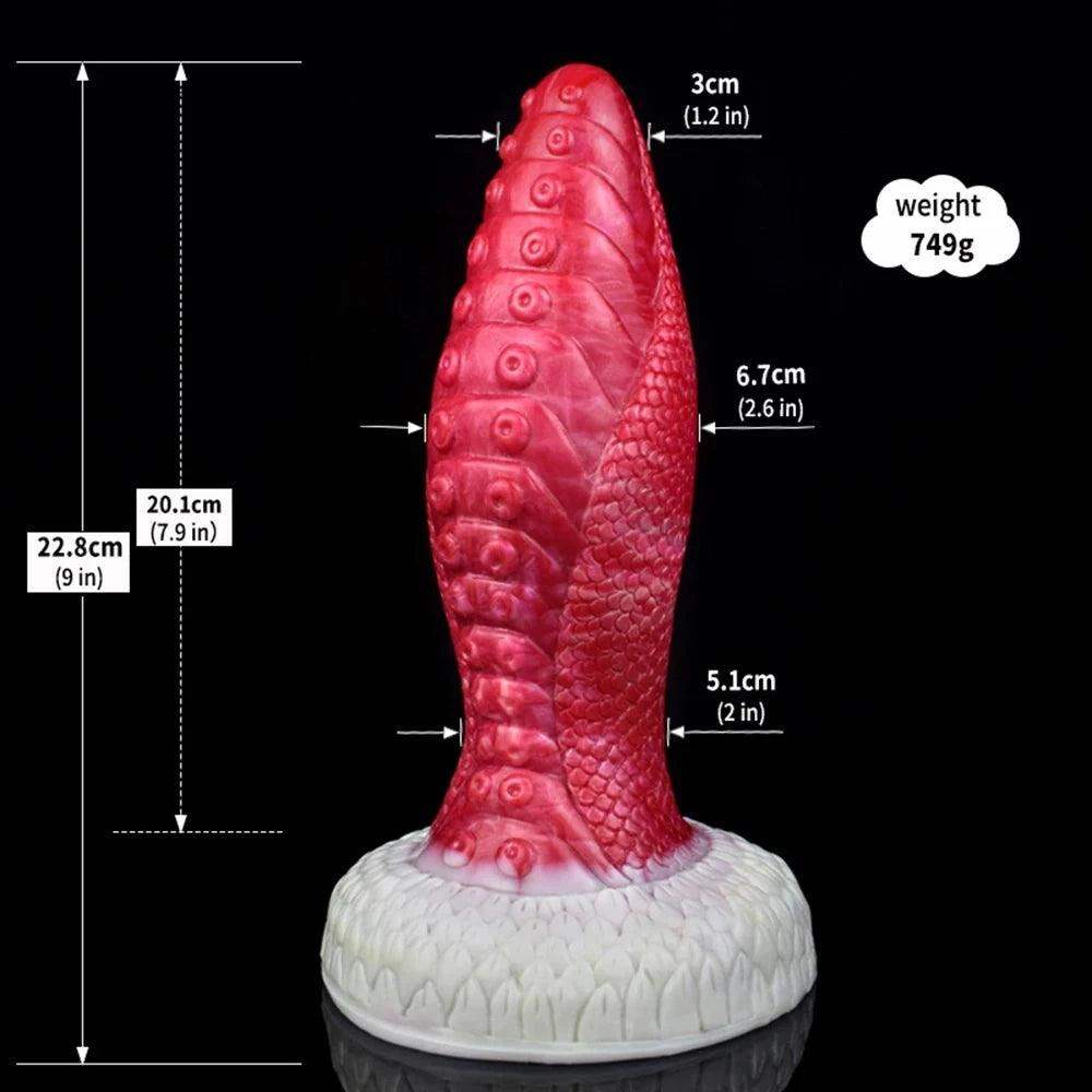 🐙 9 Inch Probe | Tentacle Dildo - Alien Dildo - Monster Dildo - The Dildo Hub