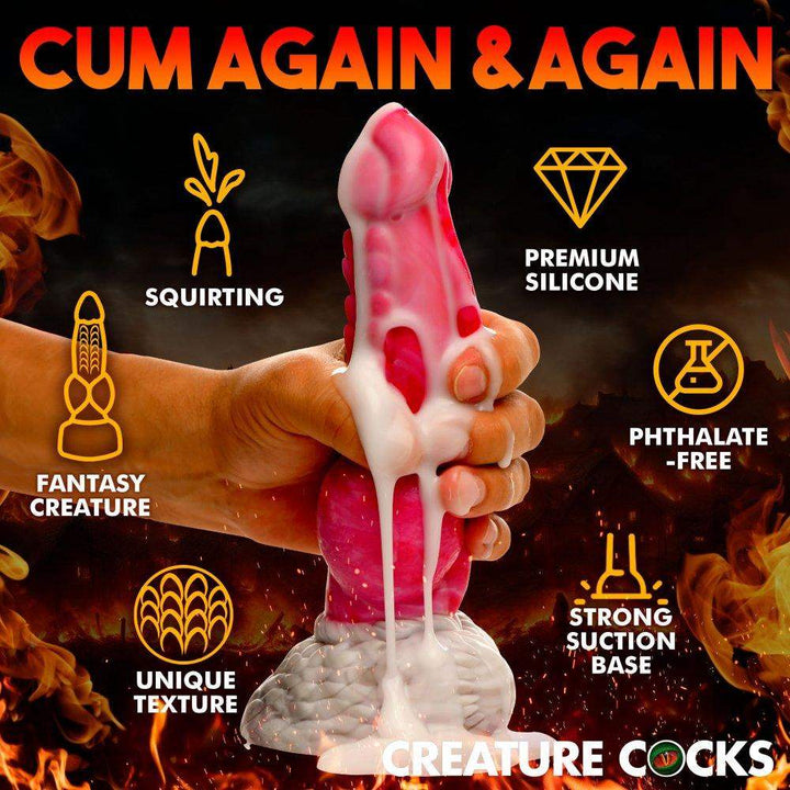 9 Inch Resurrector | Squirting Dildo - Ejaculating Dildo - Fantasy Dildo - The Dildo Hub