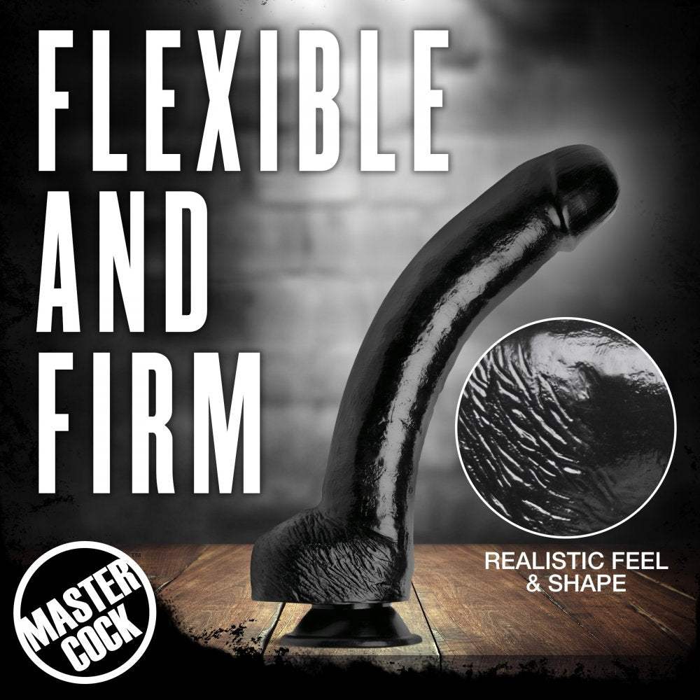The Black Destroyer 17 Inch Huge Realistic Dildo w/ Suction Cup
