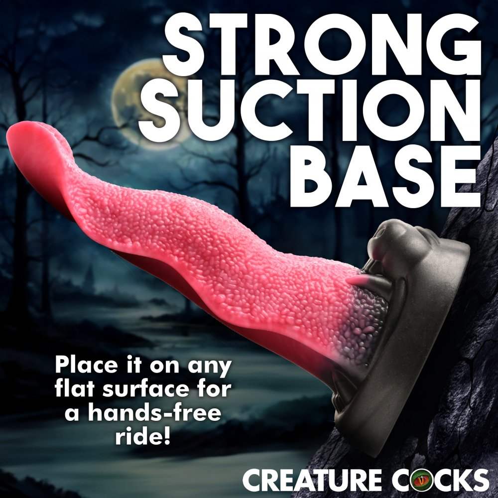 Wolf's Lick 7 Inch Silicone Fantasy Dog Dildo w/ Suction Cup