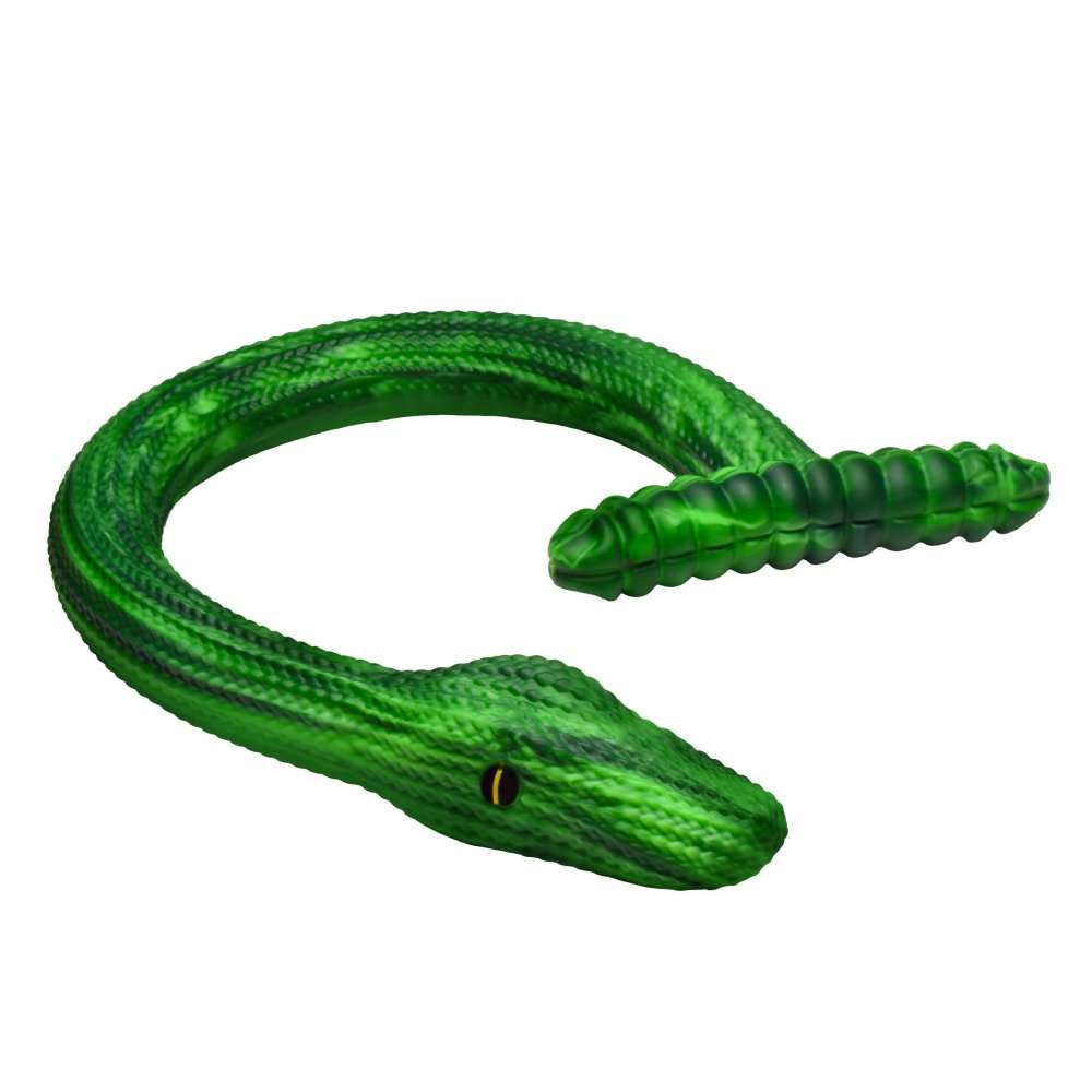 Slither 22.5 Inch Silicone Anal Hose Snake Dildo w/ Easy Grip Handle