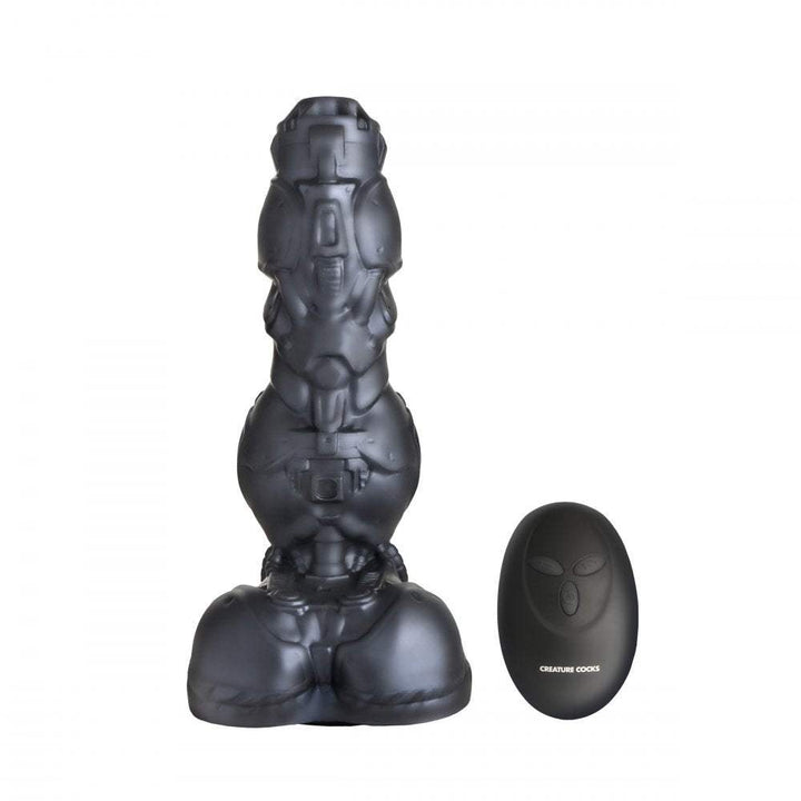Cyborg Cock 9 Inch Thrusting & Vibrating Monster Dildo w/ Suction Cup