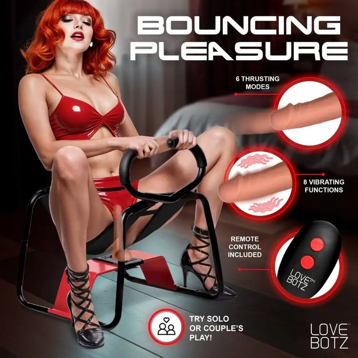 Bangin' Bench with Thrusting and Vibrating Dildo