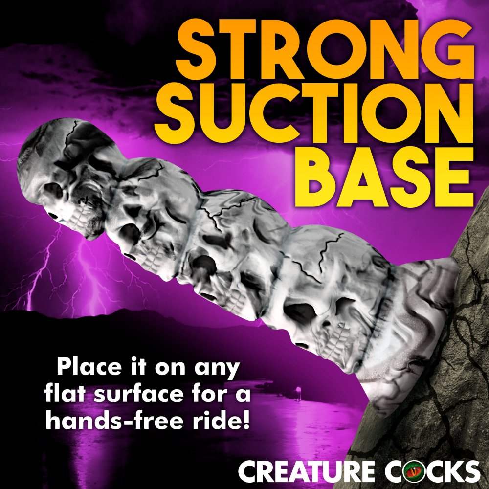 Tower of Doom 7 Inch Silicone Monster Dildo w/ Suction Cup