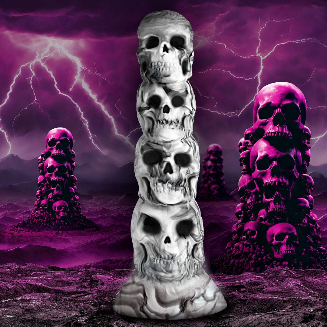 Tower of Doom 7 Inch Silicone Monster Dildo w/ Suction Cup