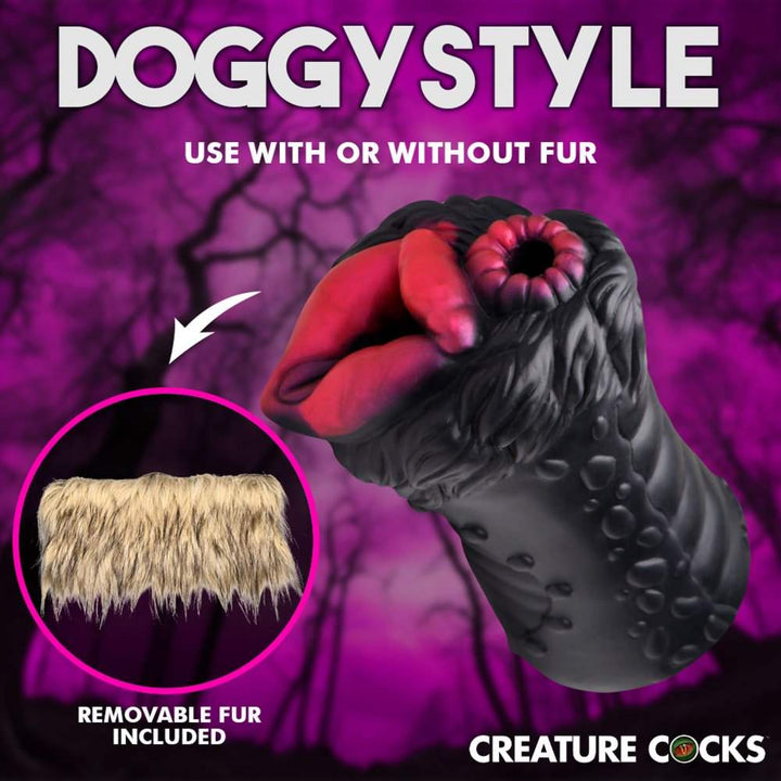 Savage She-Wolf 6.1 Inch Furry Stroker Masturbation Toy
