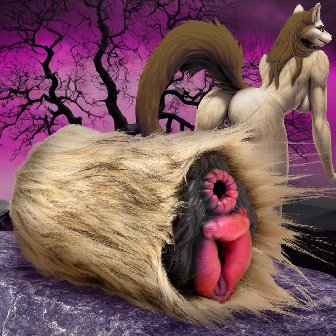 Savage She-Wolf 6.1 Inch Furry Stroker Masturbation Toy