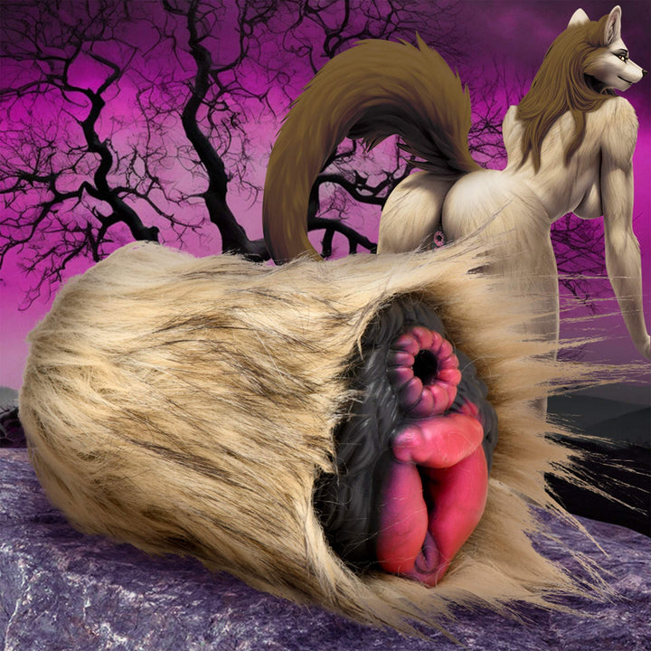 Savage She-Wolf 6.1 Inch Furry Stroker Masturbation Toy