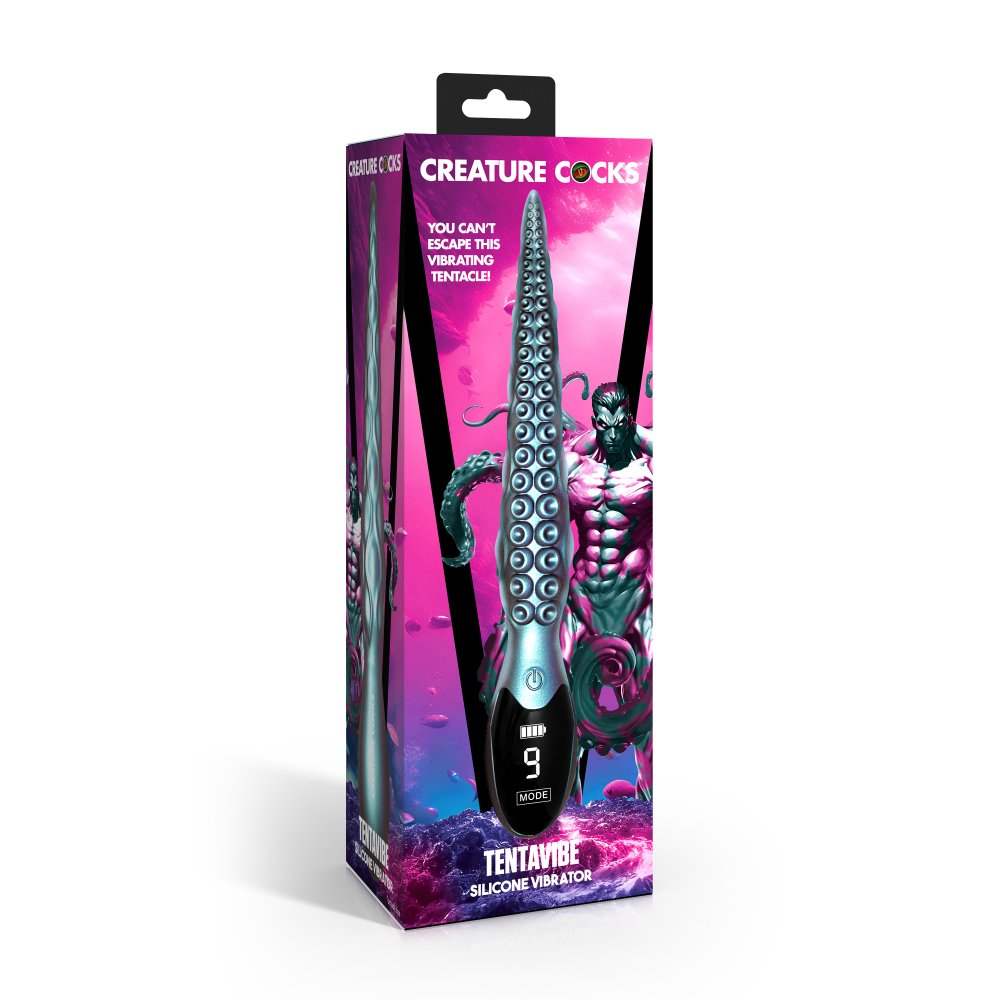 Tentavibe 10.7 Inch Silicone Tentacle Vibrator Dildo