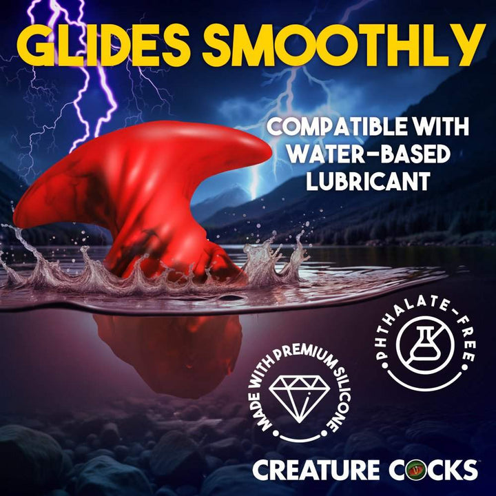 Dragonspawn Silicone Fantasy Butt Plug w/ Flared Base