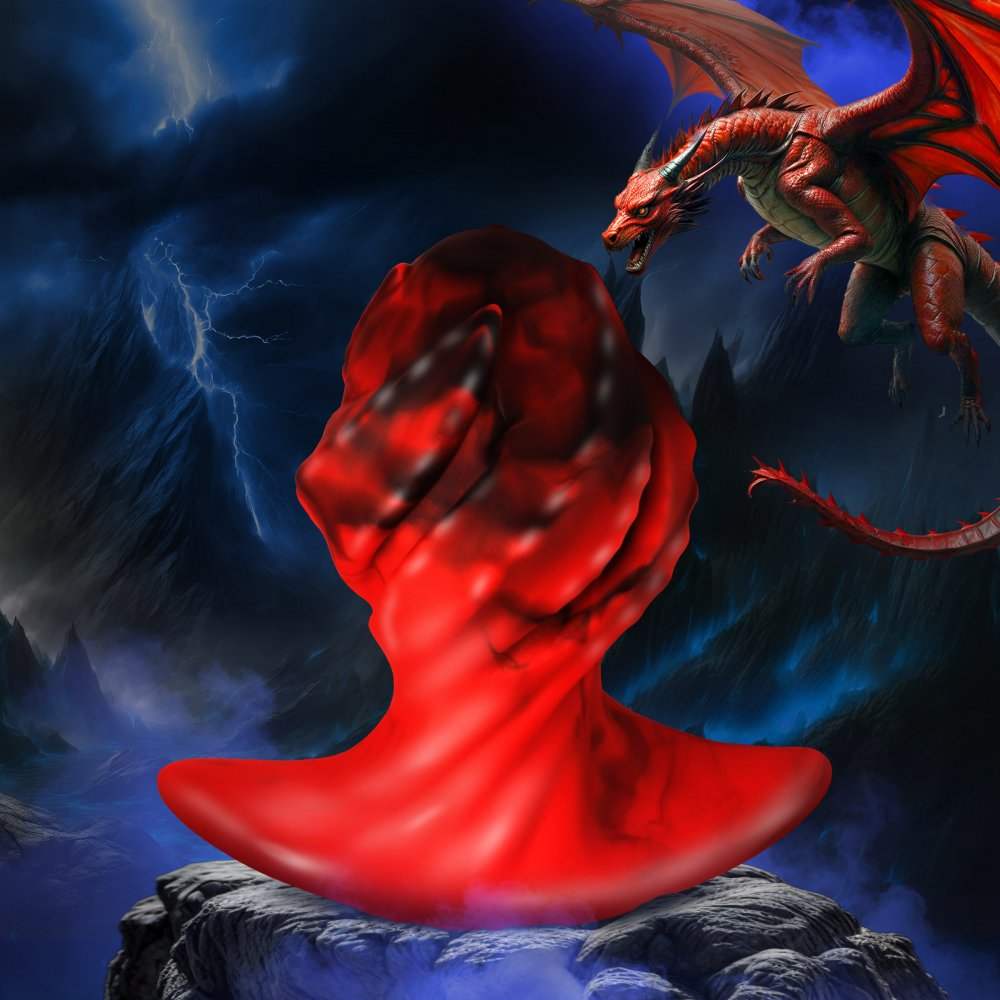 Dragonspawn Silicone Fantasy Butt Plug w/ Flared Base