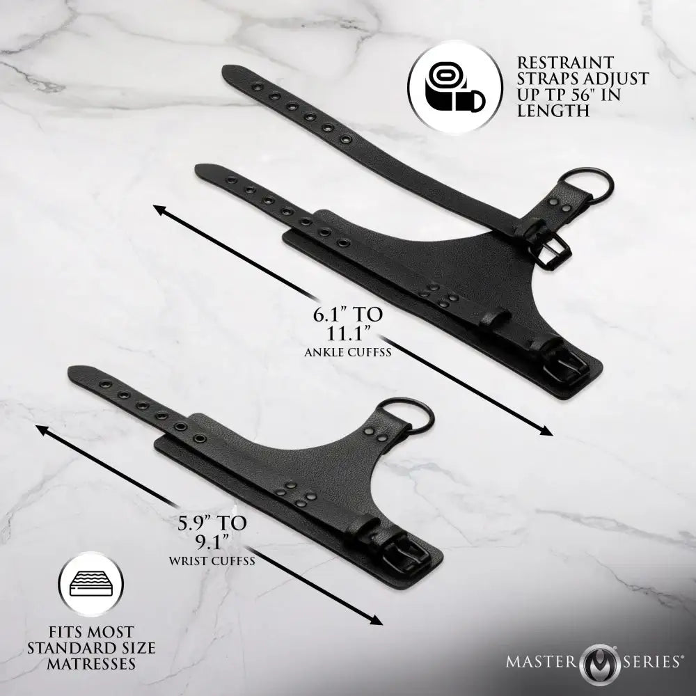 All Access Kinky Bondage Bed Restraint Kit