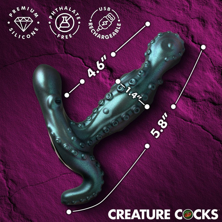 Octoprobe 5.8 Inch Gyrating Prostate Milking Vibrator