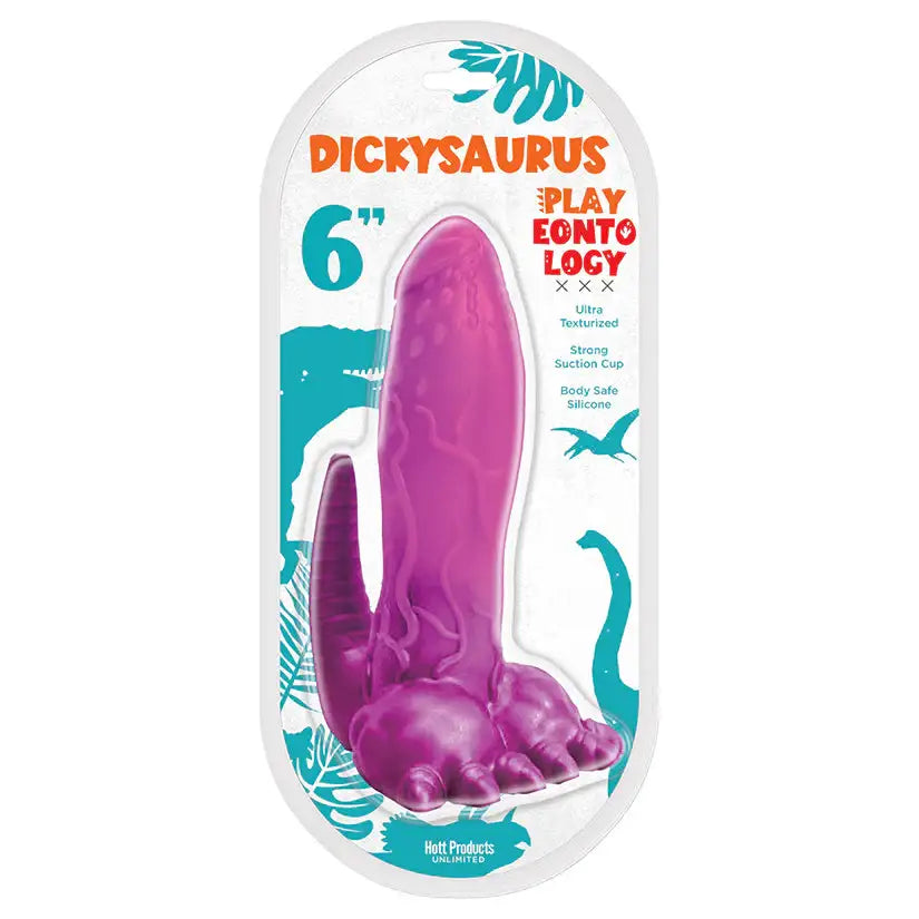 Dickysaurus 7 Inch Silicone Dinosaur Dildo w/ Suction Cup