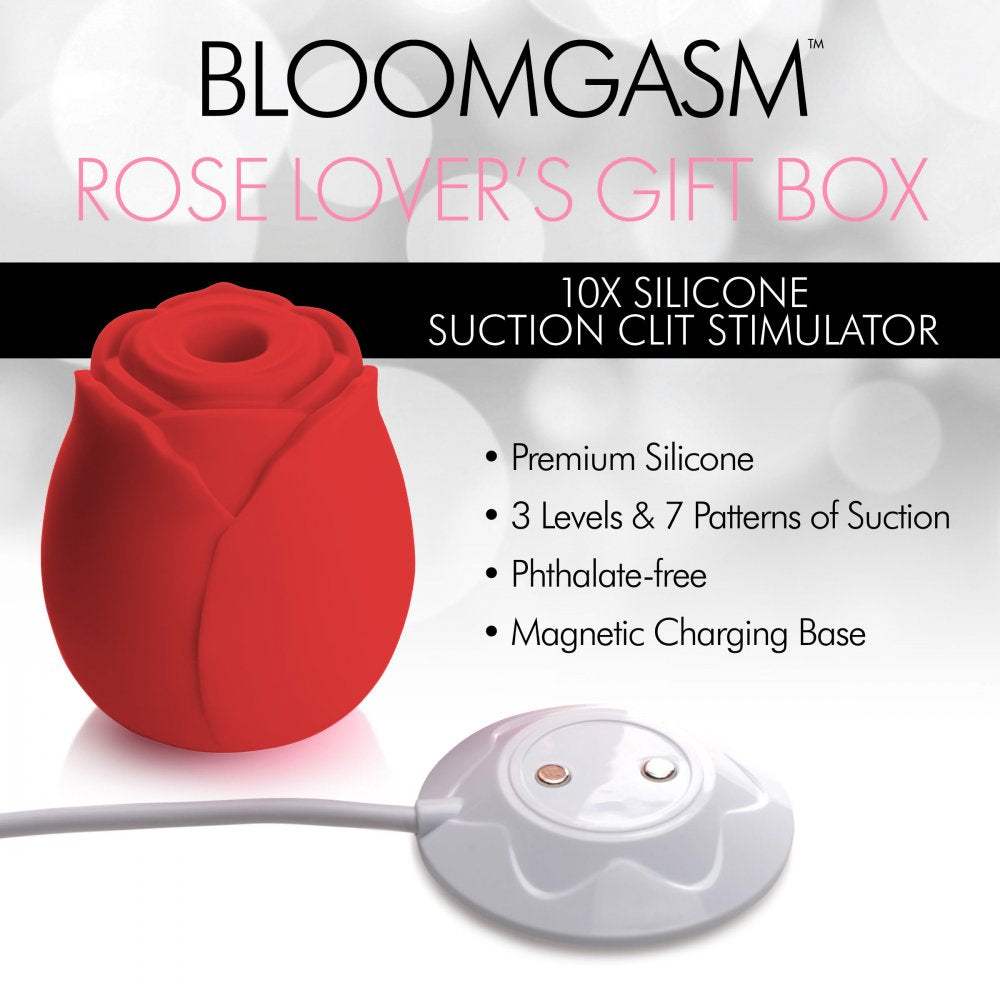 The Rose Lover's Gift Box 10X Clit Suction Rose - Valentine's Gift - Red | Pink | Swirl