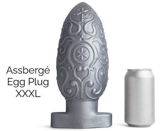ASSBERGÉ EGG PLUG - FOUR SIZES | MrHankeysToys - The Dildo Hub