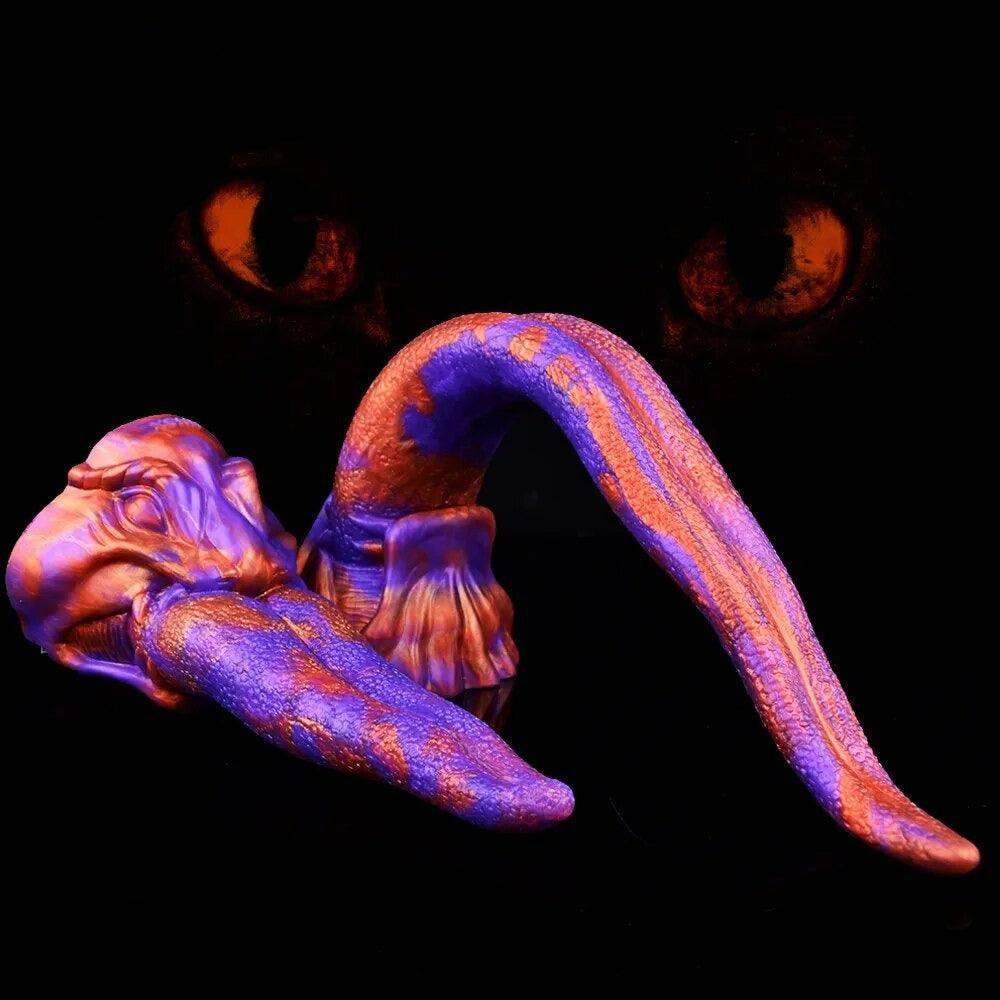 👹 DEMON TONGUE - 2 SIZES | Fantasy Dildo - Monster Dildo - Alien Dildo - The Dildo Hub