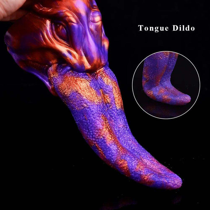 ๐น DEMON TONGUE - 2 SIZES | Fantasy Dildo - Monster Dildo - Alien Dildo - The Dildo Hub