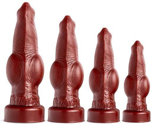 DOG DILDO - FOUR SIZES | MrHankeysToys - The Dildo Hub