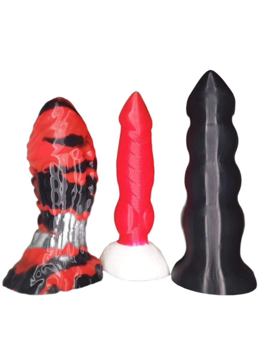 🦊 Foxy - 5 SIZES | Fox Dildo - Knot Dildo - Wolf Dildo - Dog Dildo - The Dildo Hub