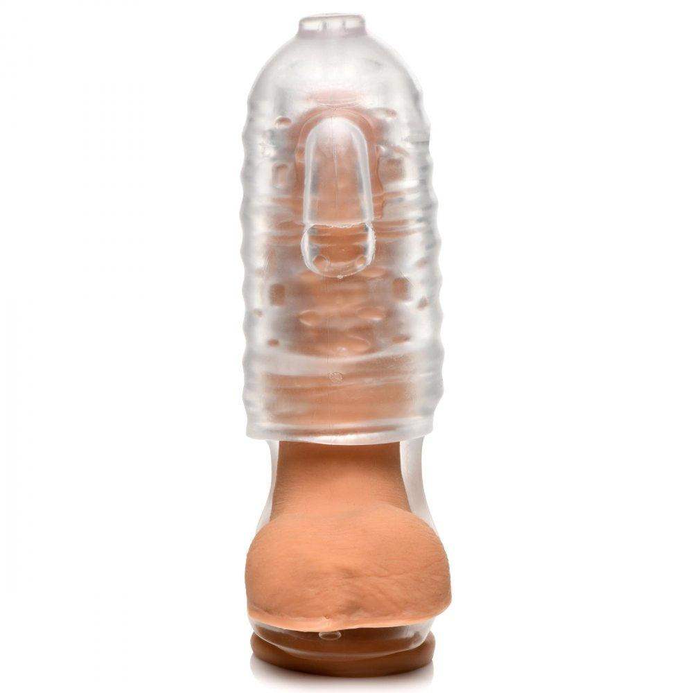 Milker Masturbator with Ball Strap - Male Masturbator - The Dildo Hub