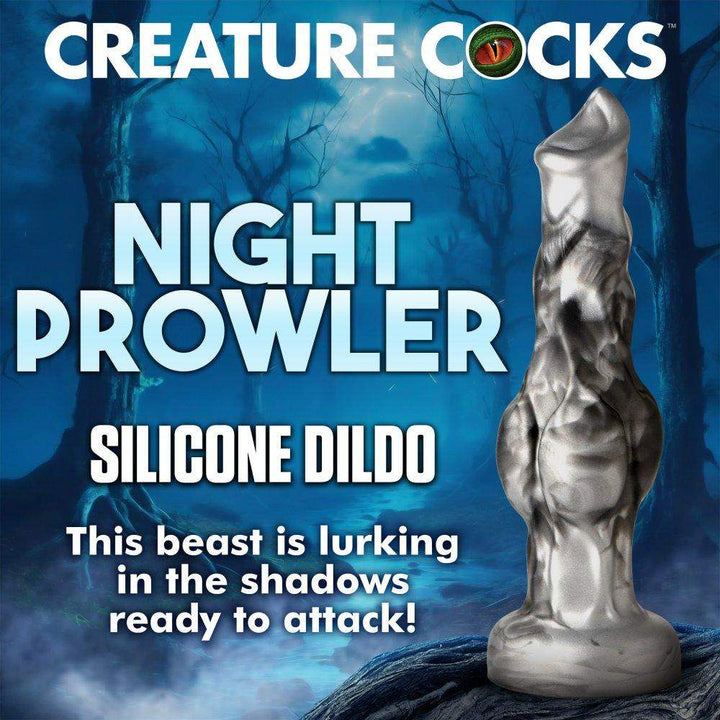 🔥 Night Prowler - 3 SIZES | Dog Dildo - Wolf Dildo - Knot Dildo - The Dildo Hub