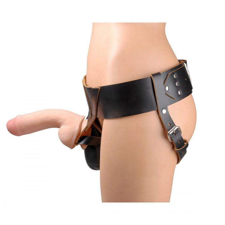 Powerhouse Leather Strap On Harness System - The Dildo Hub