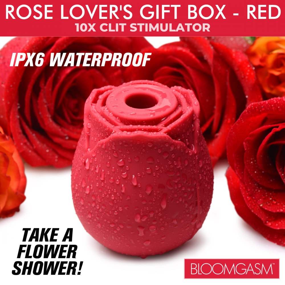 The Rose Lover's Gift Box 10X Clit Suction Rose - Valentine's Gift - Red | Pink | Swirl